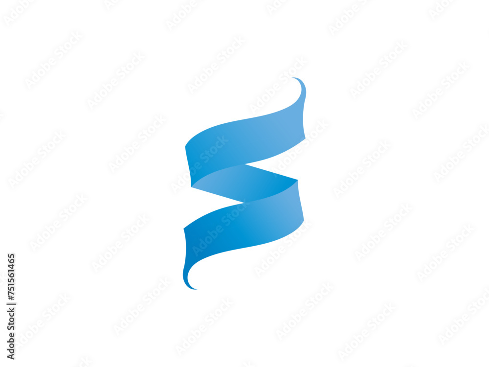 Obraz premium Letter S logo icon design template elements