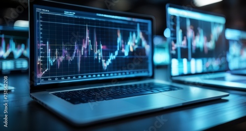  Technology-driven financial analysis in progress © vivekFx