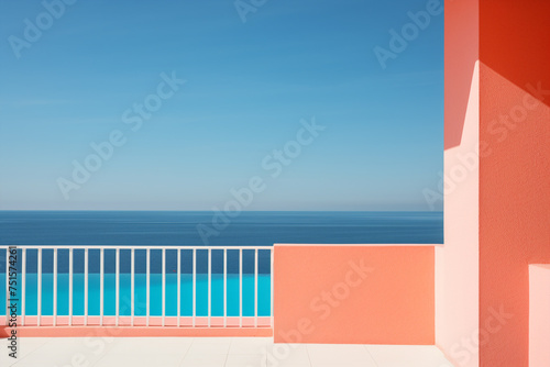 Élégance architecturale minimaliste sur la côte © Adrien