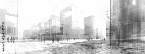 The Gray Scale Metropolis: Urban Design Unveiled