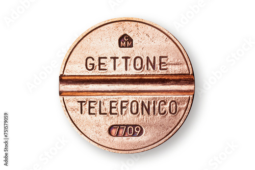 Gettone Telefonico Italia photo
