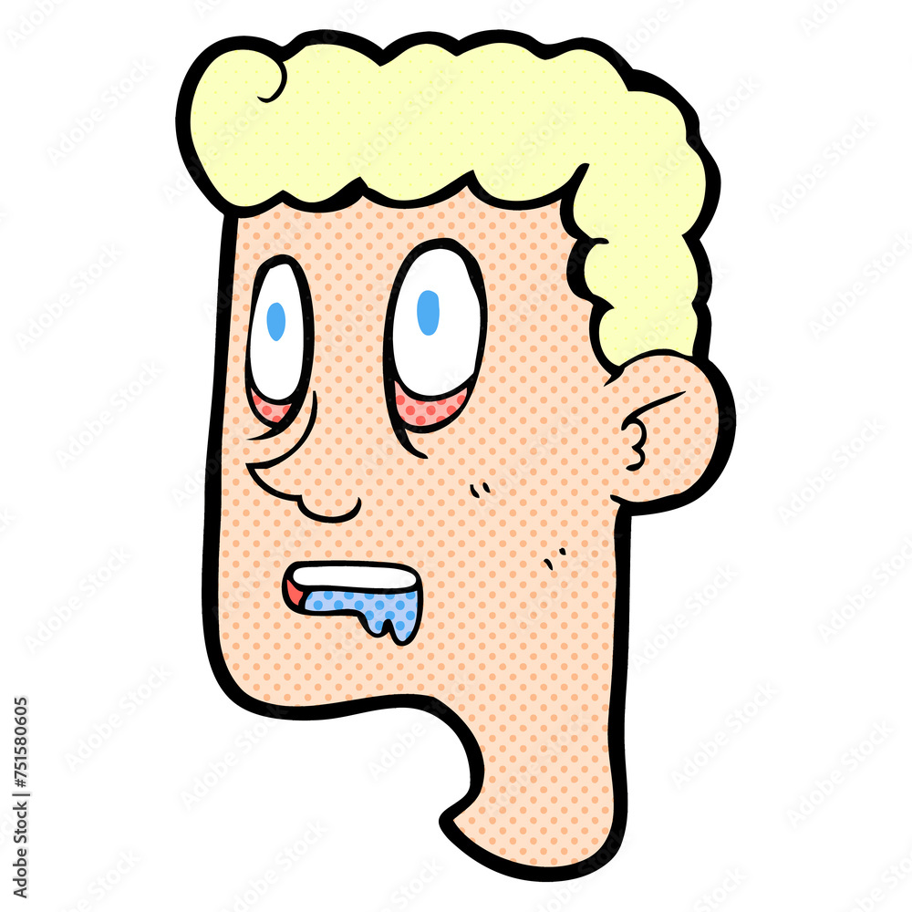 cartoon staring man drooling cartoon staring man drooling
