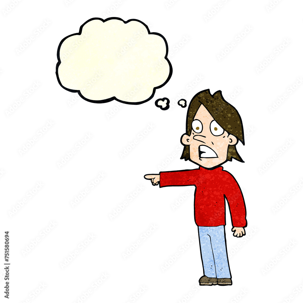 cartoon surprised man with thought bubble cartoon surprised man with thought bubble