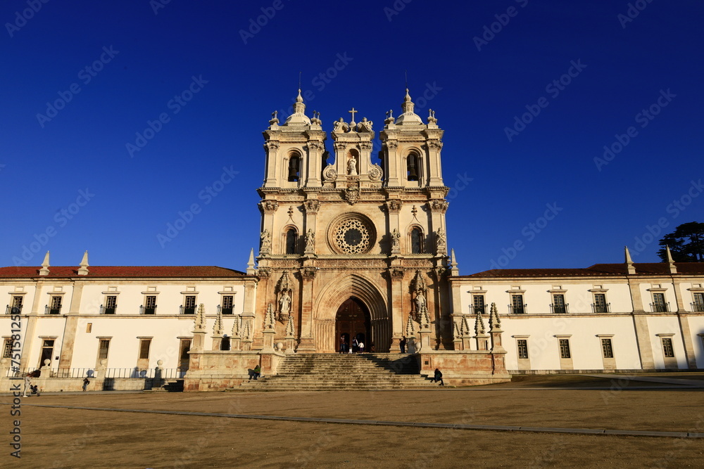 The Alcobaça Monastery is a Catholic monastic complex located in the town of Alcobaça in central Portugal