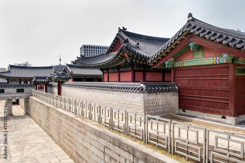 Fototapeta premium Seoul City - South Korea