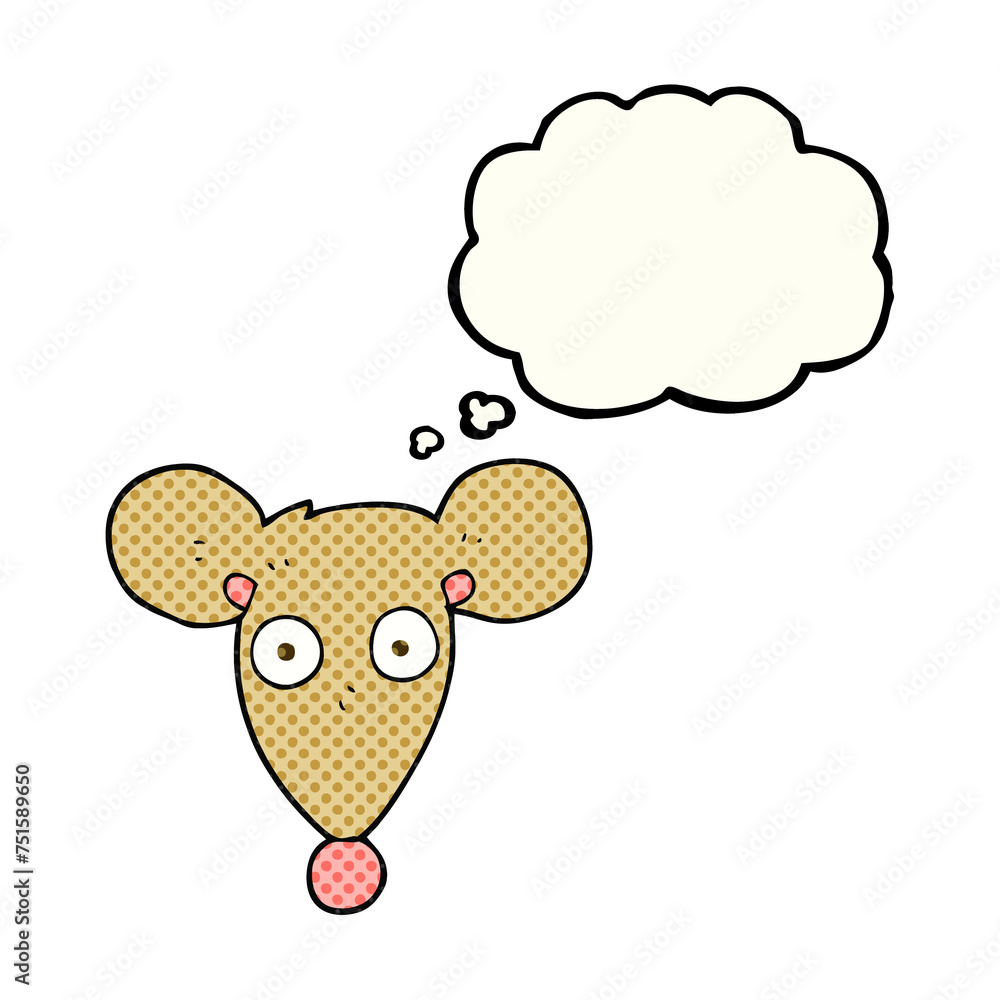 thought bubble cartoon mouse thought bubble cartoon mouse