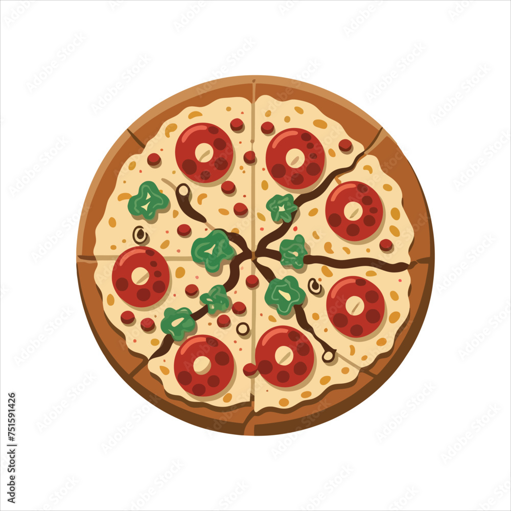 Pizza vector illustration Pizza vector illustration