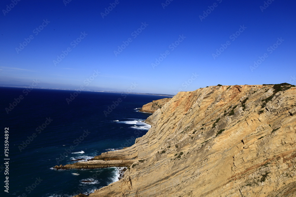 Cape Espichel is a cape situated on the western coast of the civil parish of Castelo, municipality of Sesimbra, in the Portuguese district of Setúbal