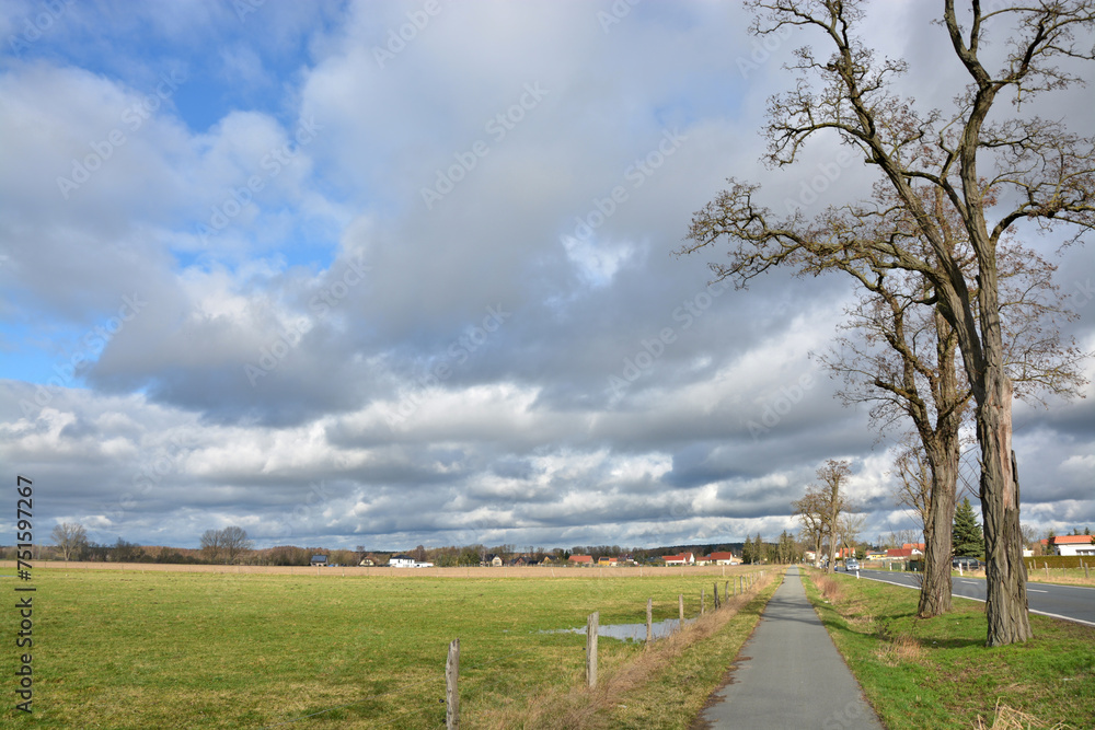 Landschaft bei Brielow im Havelland Landschaft bei Brielow im Havelland