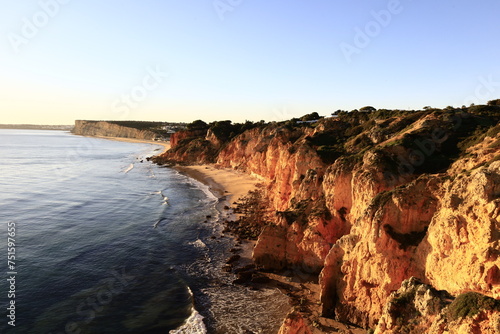 Ponta da Piedade is a headland with a group of rock formations along the coastline of the town of Lagos  in the Portuguese region of the Algarve