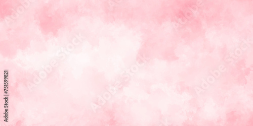 Abstract beautiful decorative and lovely soft pink grunge watercolor texture background design. watercolor smoke background texture. fantasy smooth light pink watercolor paper textured background.