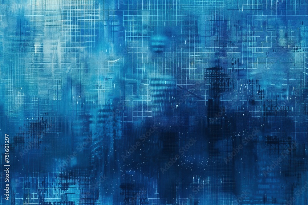 mesmerizing blue Digital Pixelation background, featuring dynamic pixel patterns that evoke a futuristic and modern aesthetic, seamlessly blended with a captivating cityscape backdrop mesmerizing blue Digital Pixelation background, featuring dynamic pixel patterns that evoke a futuristic and modern aesthetic, seamlessly blended with a captivating cityscape backdrop