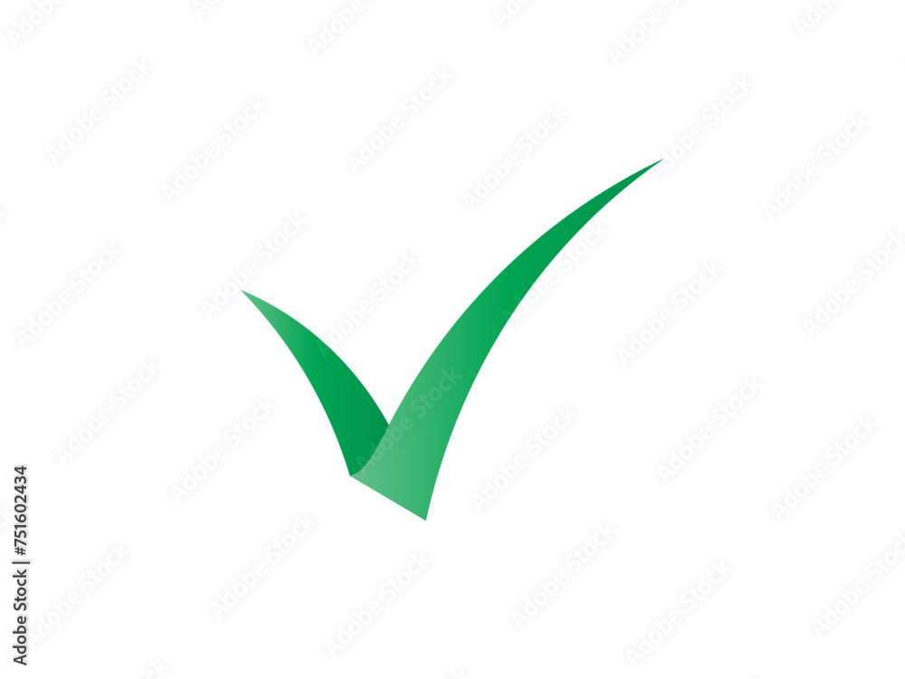 Letter V with check mark logo icon design template elements Letter V with check mark logo icon design template elements