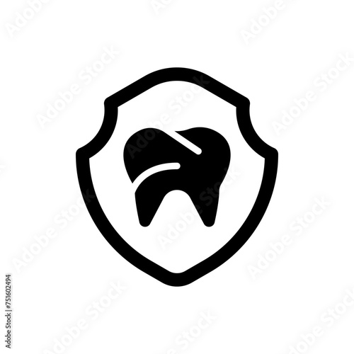 Tooth protection icon
