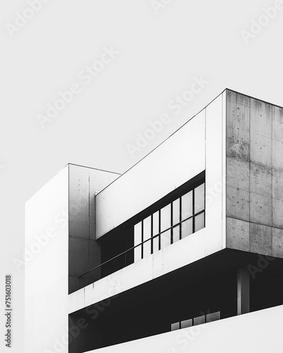 onochrome Majesty, Brutalist Architecture in Black and White photo