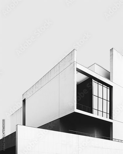 Timeless Aesthetics, Black and White Brutalist Architecture