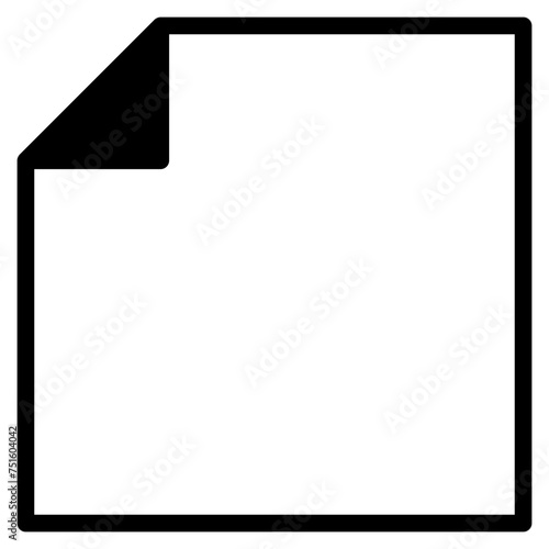sticky note