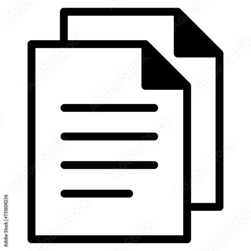 Bunch of notes or stack of documents