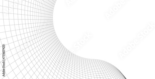 Abstract architectural background vector design