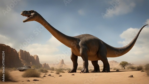  in desert _A sauropod was a phony animal that lived on the earth in the olden days  when the world was full  