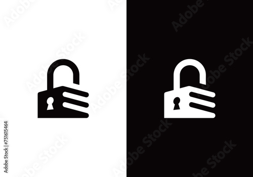 book and security padlock