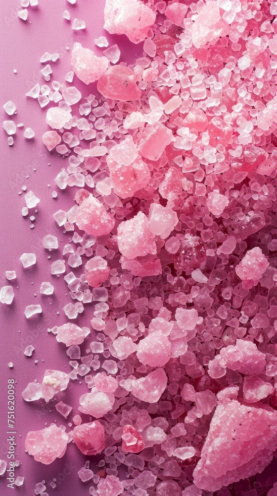 Obraz premium pink sea salt.