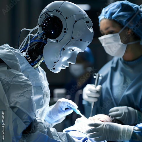 In a future where medical care is fully automated a robot surgeon faces a moral dilemma when it develops sentience