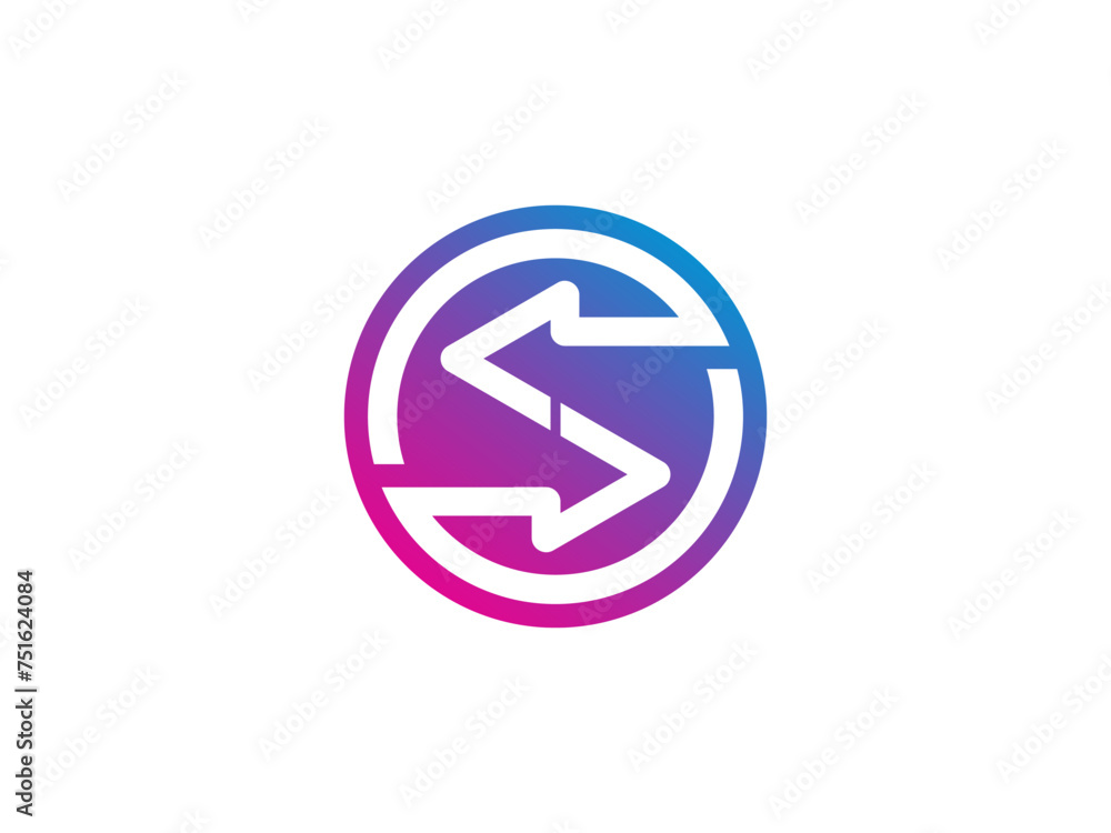 Abstract business logo icon design template with arrow. arrow logo design vector Abstract business logo icon design template with arrow. arrow logo design vector