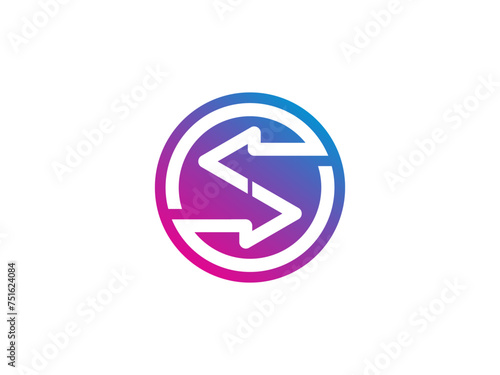 Free Download Abstract business logo icon design template with arrow. arrow logo design vector - GFXLoad
