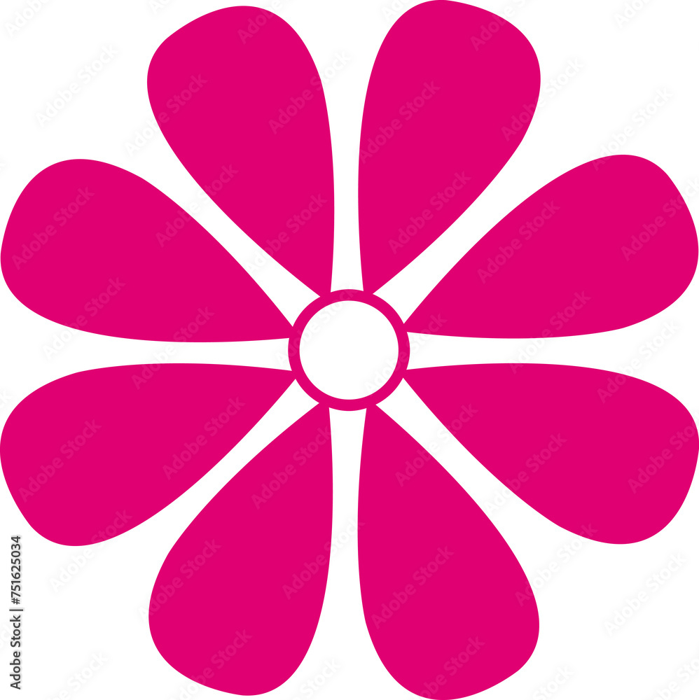 Flower clip art design on plain white transparent isolated background for card, shirt, hoodie, sweatshirt, apparel, tag, mug, icon, poster or badge Flower clip art design on plain white transparent isolated background for card, shirt, hoodie, sweatshirt, apparel, tag, mug, icon, poster or badge