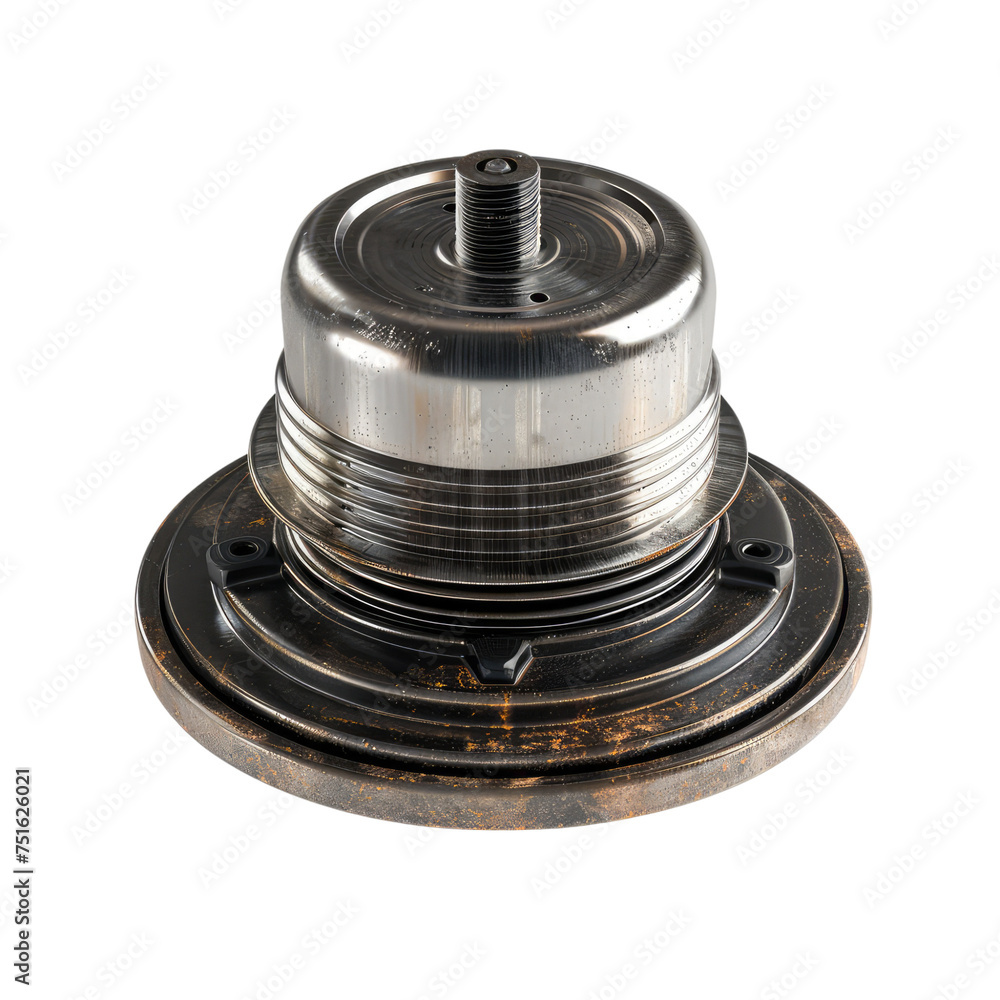 Capacitor tube socket isolated on transparent background Capacitor tube socket isolated on transparent background