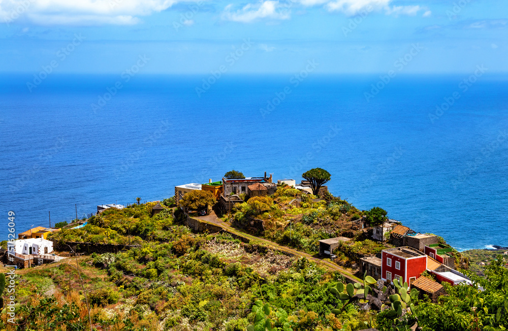 Village El Tablado, Island La Palma, Canary Islands, Spain, Europe.