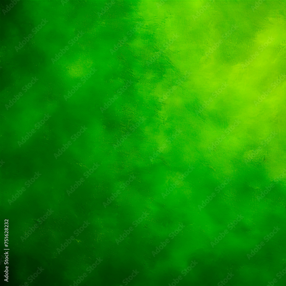 Green background with traces of brush strokes. Green background with traces of brush strokes.
