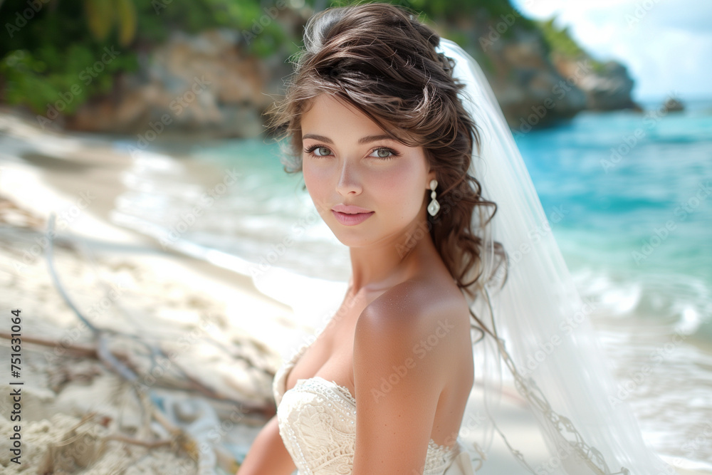 jolie femme brune bord de mer océan sable belle beauté été nature mode jolie femme brune bord de mer océan sable belle beauté été nature mode