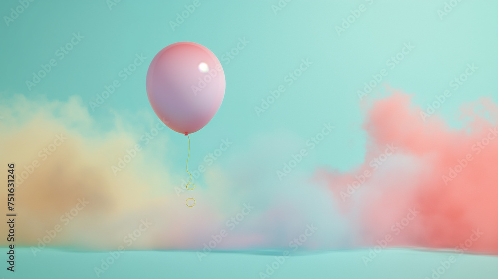 beautiful balloon background