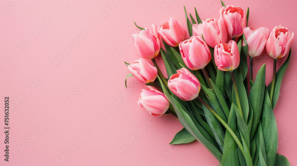 Romantic Pink Tulips: Capturing Spring's Beauty