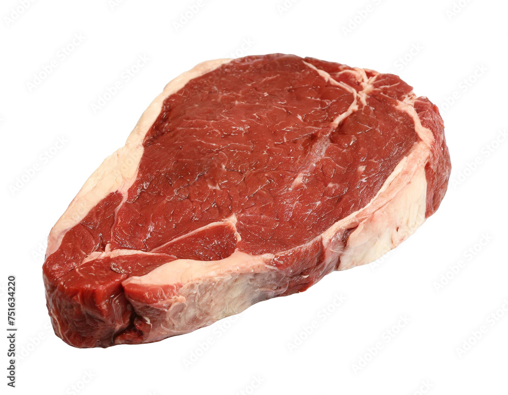 High-quality beef cut displayed on a transparent background High-quality beef cut displayed on a transparent background