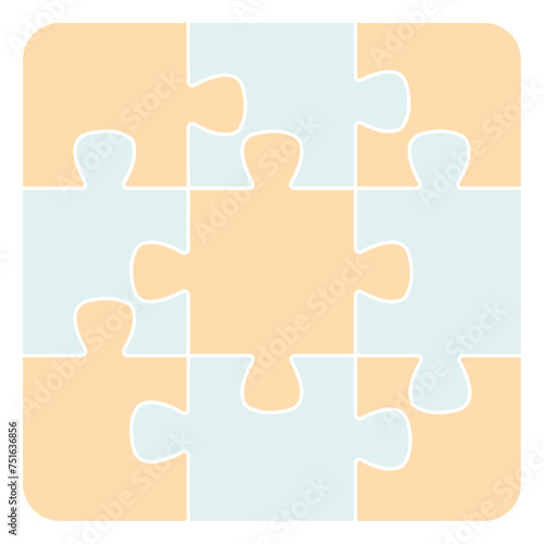 puzzle with missing piece