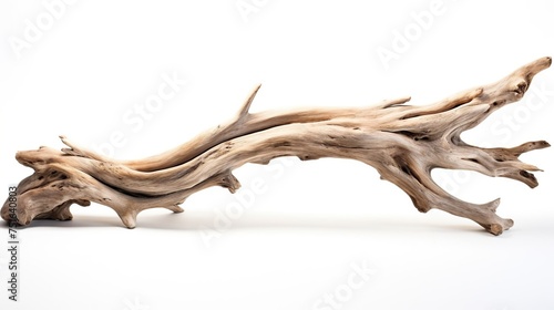Beautiful winding driftwood for product photography. Grape branch on a table with beautiful sunlight, photo. High quality photo
