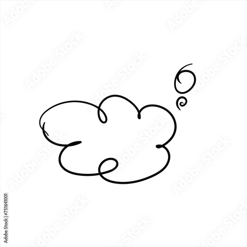 cute hand drawn drawing vector