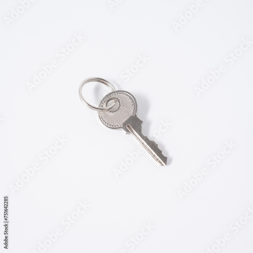 House key isolated on white background