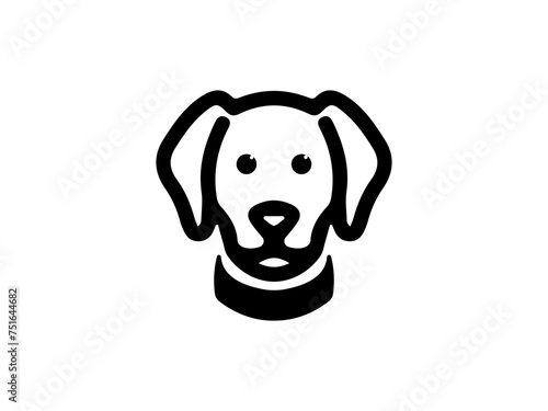 Dog logo and icon design vector. Dog logo design vector