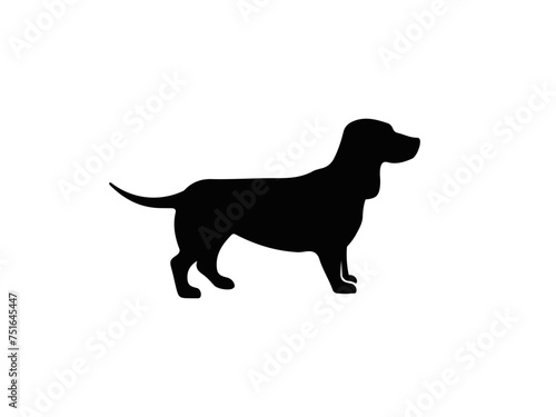 Dog logo and icon design vector. Dog logo design vector