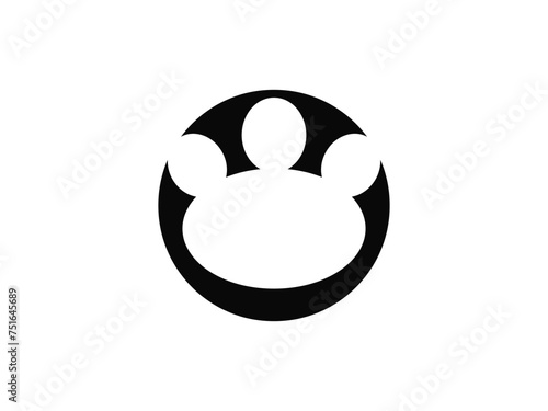 dog paw vector footprint icon