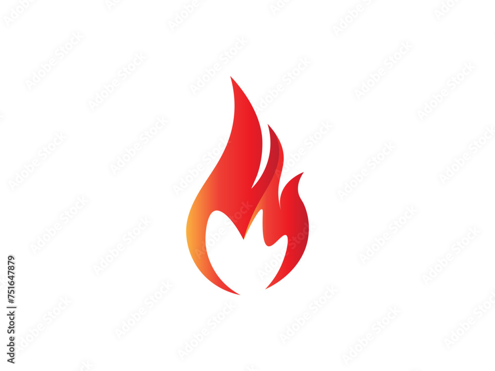 fire logo icon design template elements. Fire flame vector icons fire logo icon design template elements. Fire flame vector icons
