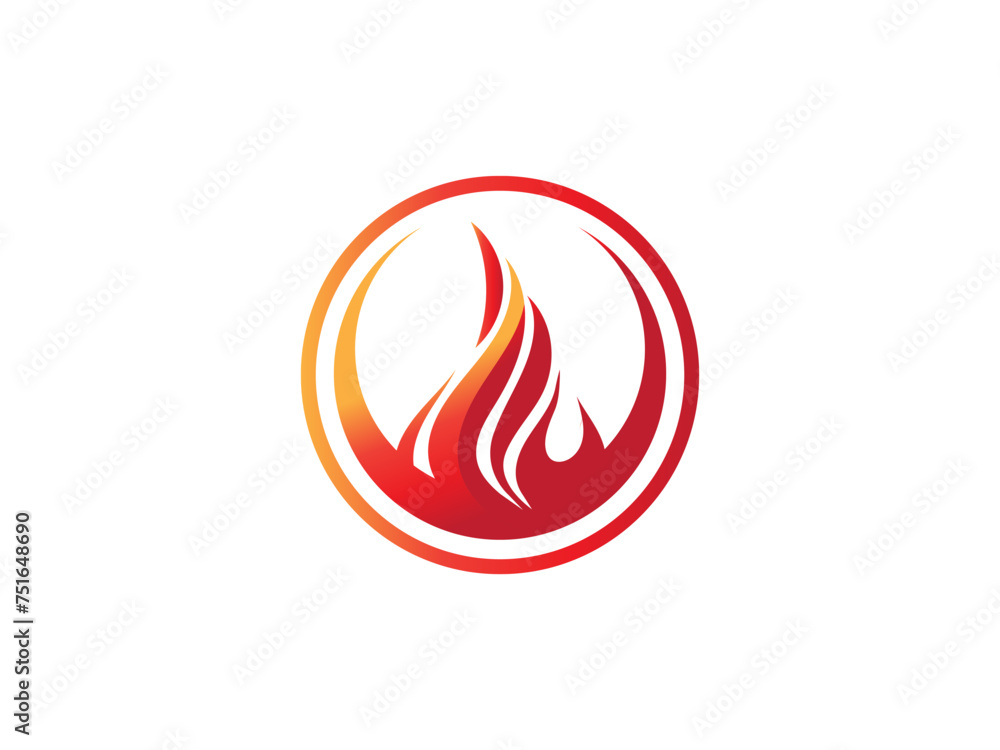 fire logo icon design template elements. Fire flame vector icons fire logo icon design template elements. Fire flame vector icons