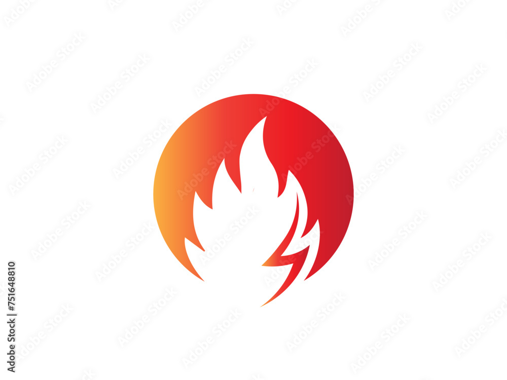 fire logo icon design template elements. Fire flame vector icons fire logo icon design template elements. Fire flame vector icons