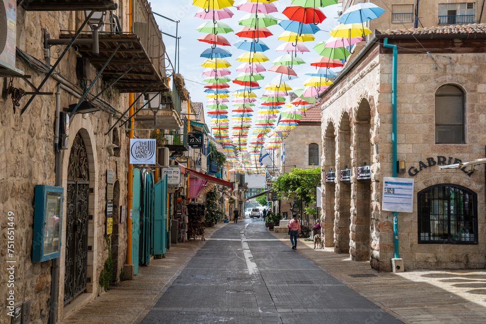 Fototapeta premium Jerusalem, historical part of the city, old city, Israel