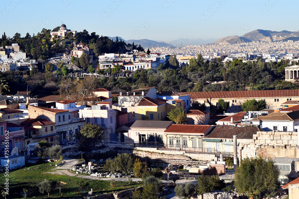 Greece, Athens, cityview