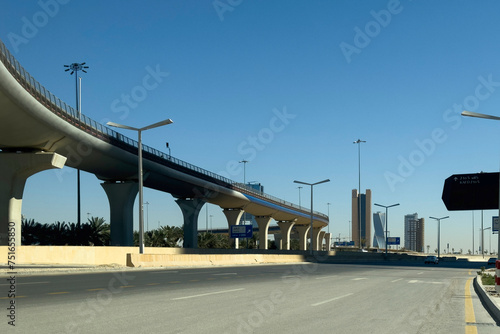 King Abdullah Financial District Riyadh. know as KAFD  photo